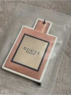 Gucci Bloom Hanging Air Freshener - Blush Pink, Cream & Black